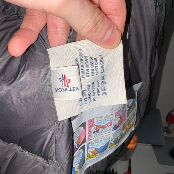 Moncler Olive Quilted Jacket - Picture 7 of 8